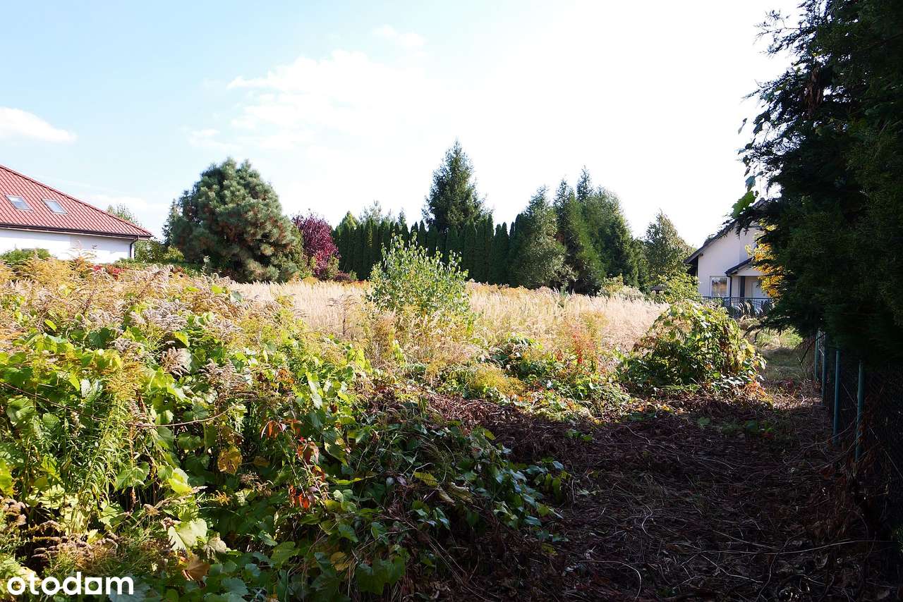Kamionki, ul. Topolowa, działka 1000m2, MPZP-3