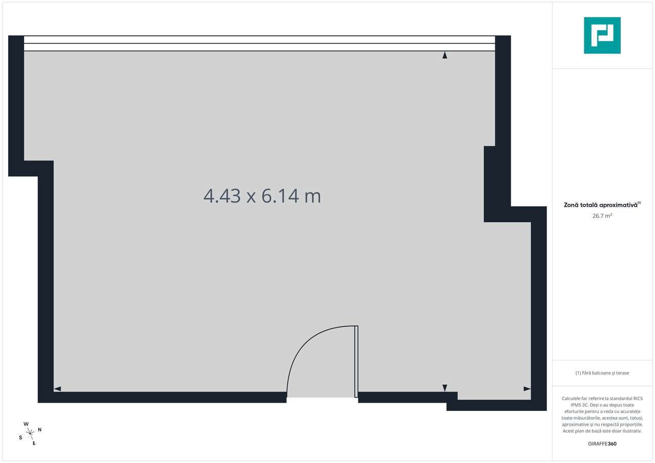 Spațiu de birouri de 26,41 mp, zona Aradului - Imagine principală: 4/4