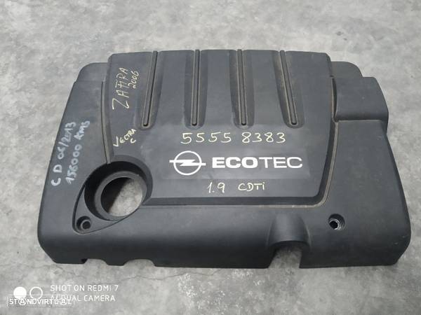 Tampa Motor Opel Zafira / vectra C 2006 1.9cdti 55558383 - 2