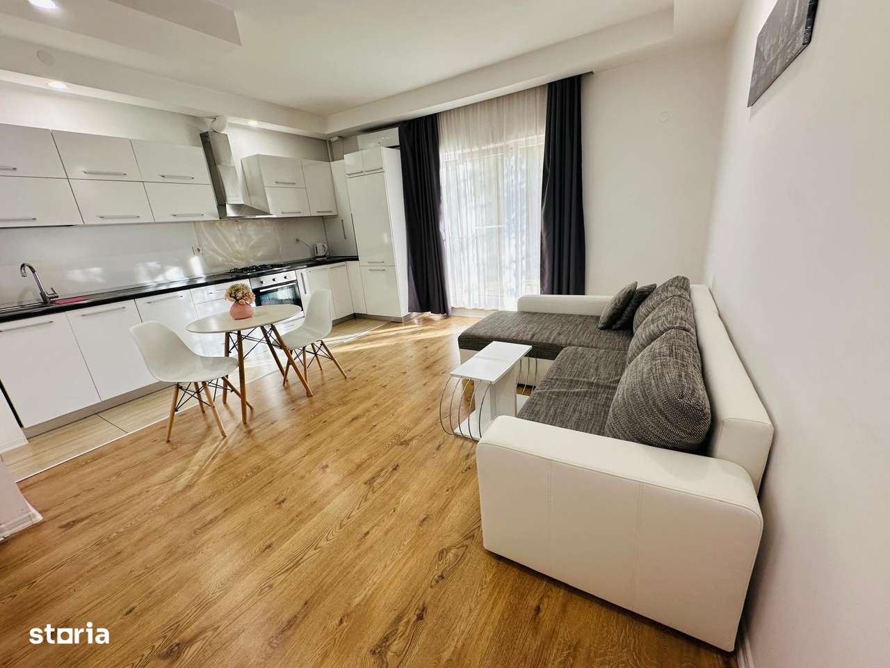 COSMOPOLIS - Apartament 2 camere cu gradina, mobilat si utilat-2