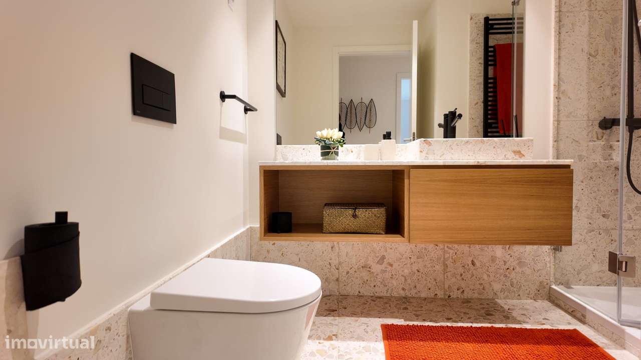 Apartamento T0 com piscina, garagem e elevador - Porto-5