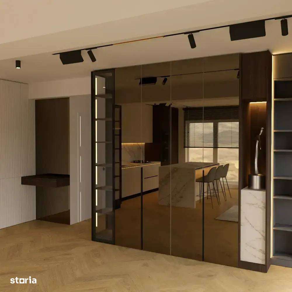 Penthouse 3 camere 86mp cu terasa panoramica de 56mp, Lift, Centrala-5