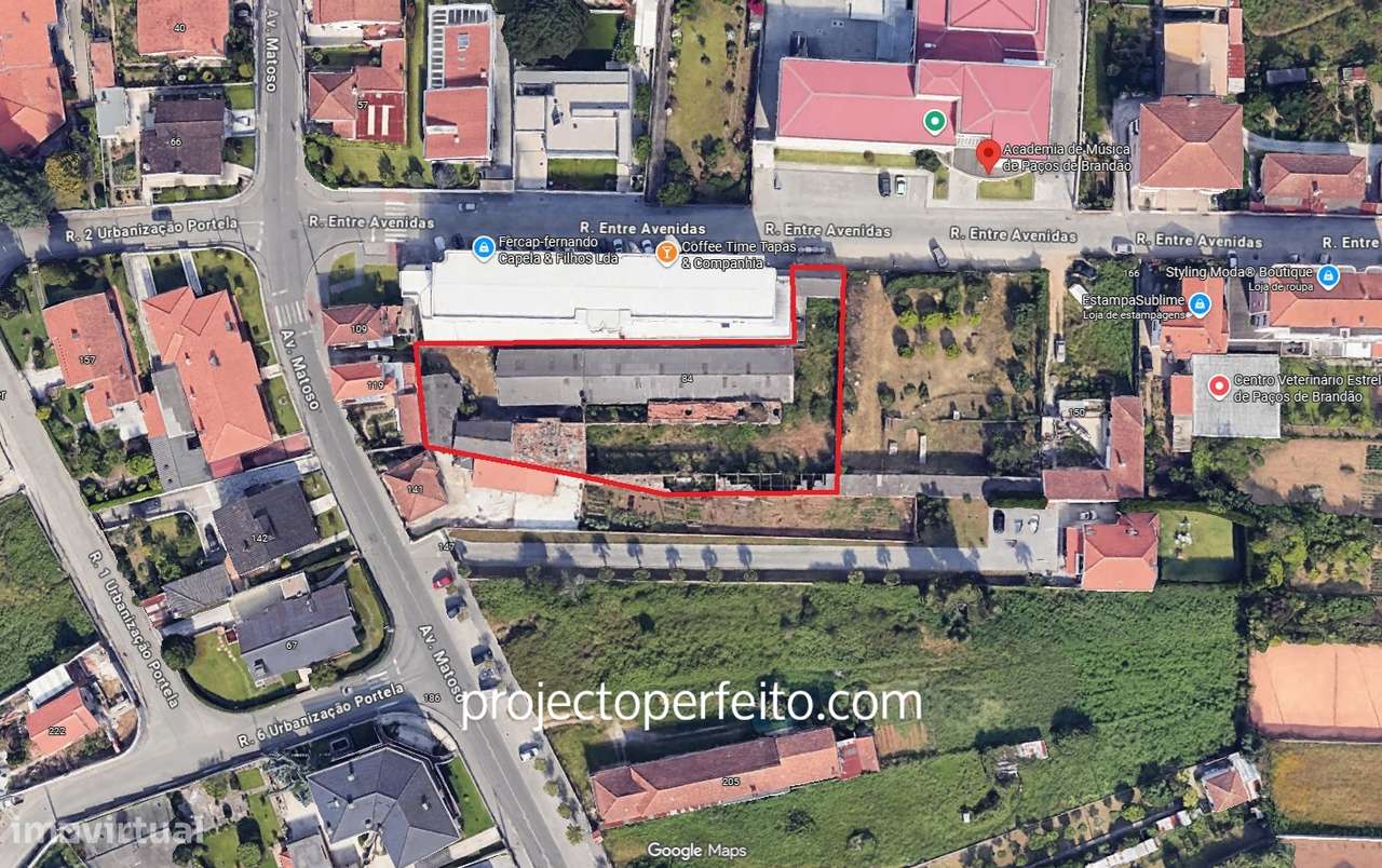 Terreno  Venda em Paços de Brandão,Santa Maria da Feira - Grande imagem: 4/5