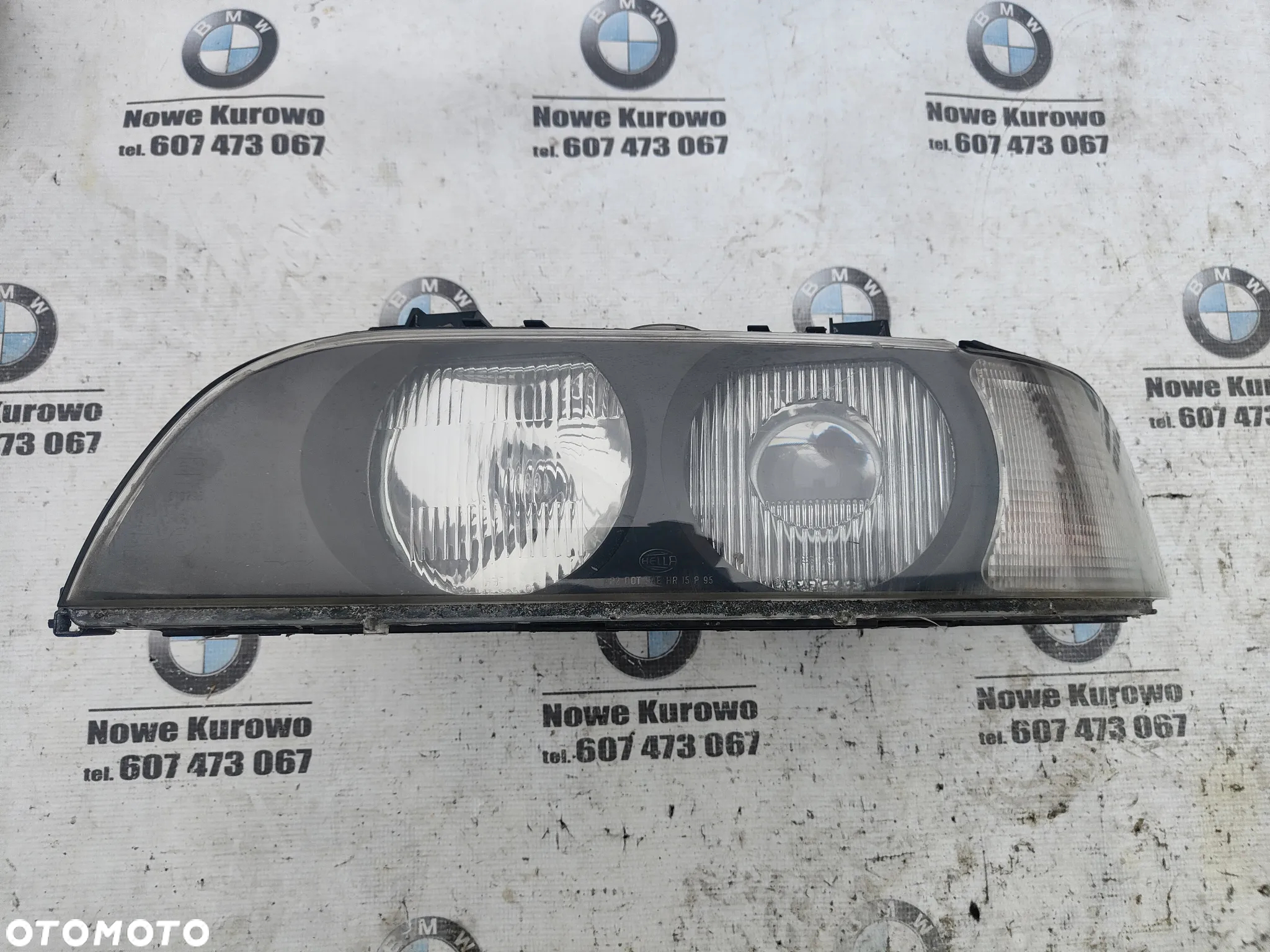 BMW E39 Lampa przednia przód lewa Xenon Ksenon Przed Liftingiem - 2