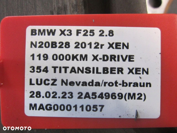 BMW X3 F25 TARCZE KLOCKI TYŁ PRAWE LEWE 6790362 - 16