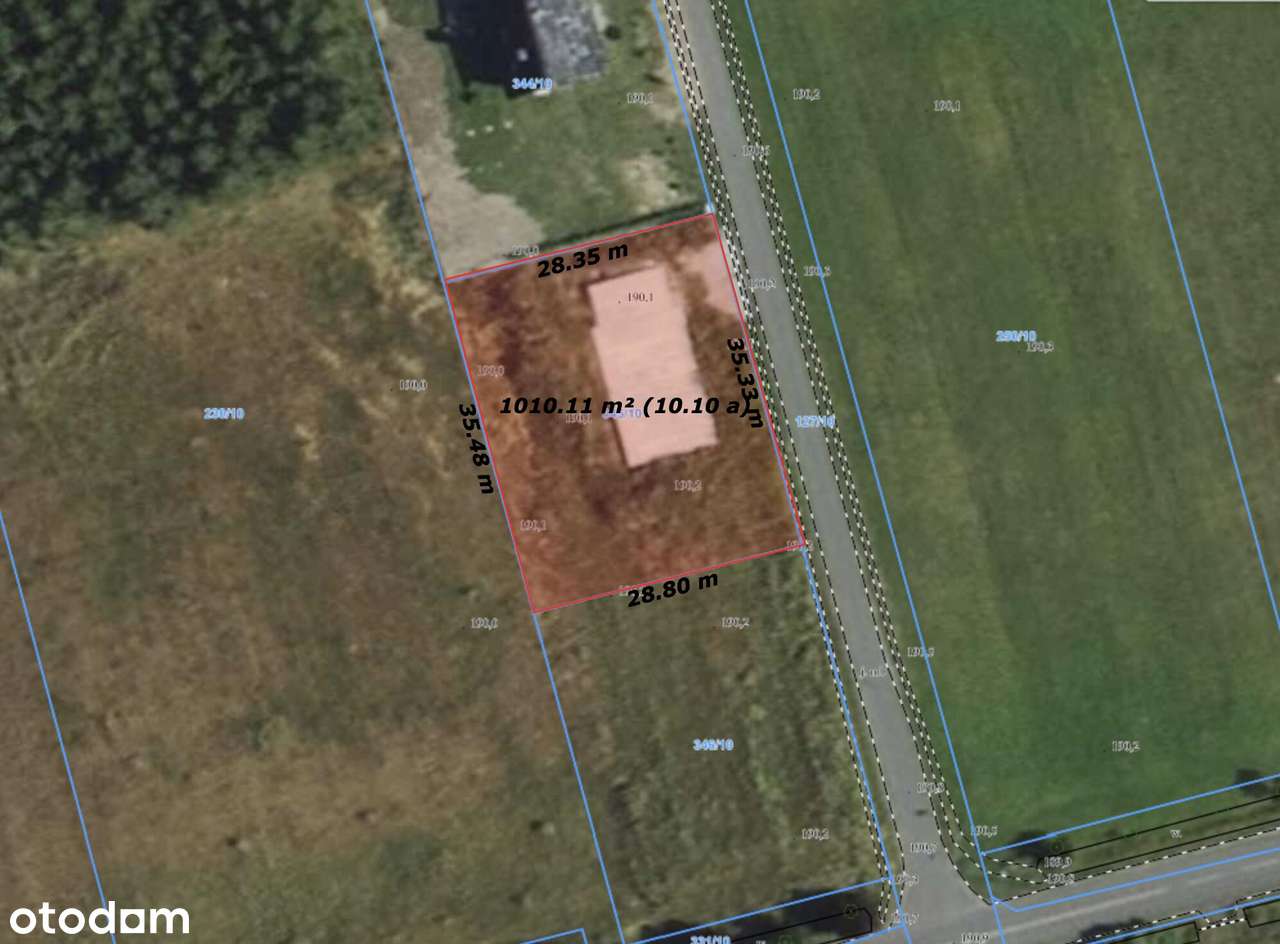 Krasiejów Działka z fundamentem Gotowa na Twój Dom - Pełny obrazek: 4/4