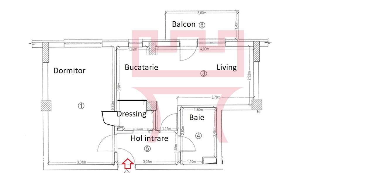 COMISION 0% apartament nou  2 camere dec 3/4 lift garaj Floresti Vivo-5