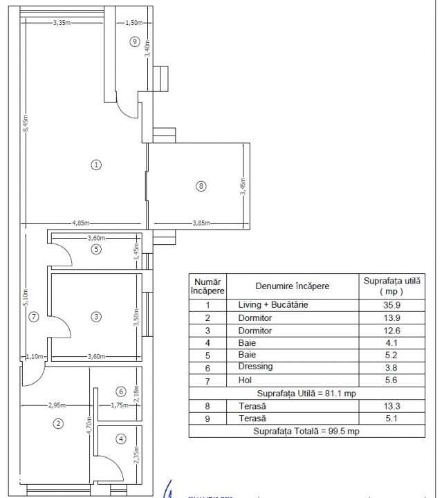 Casa 3 Camere Parter 100mp | Balotesti Dumbraveni | 0 comision | parti - Imagine principală: 4/19