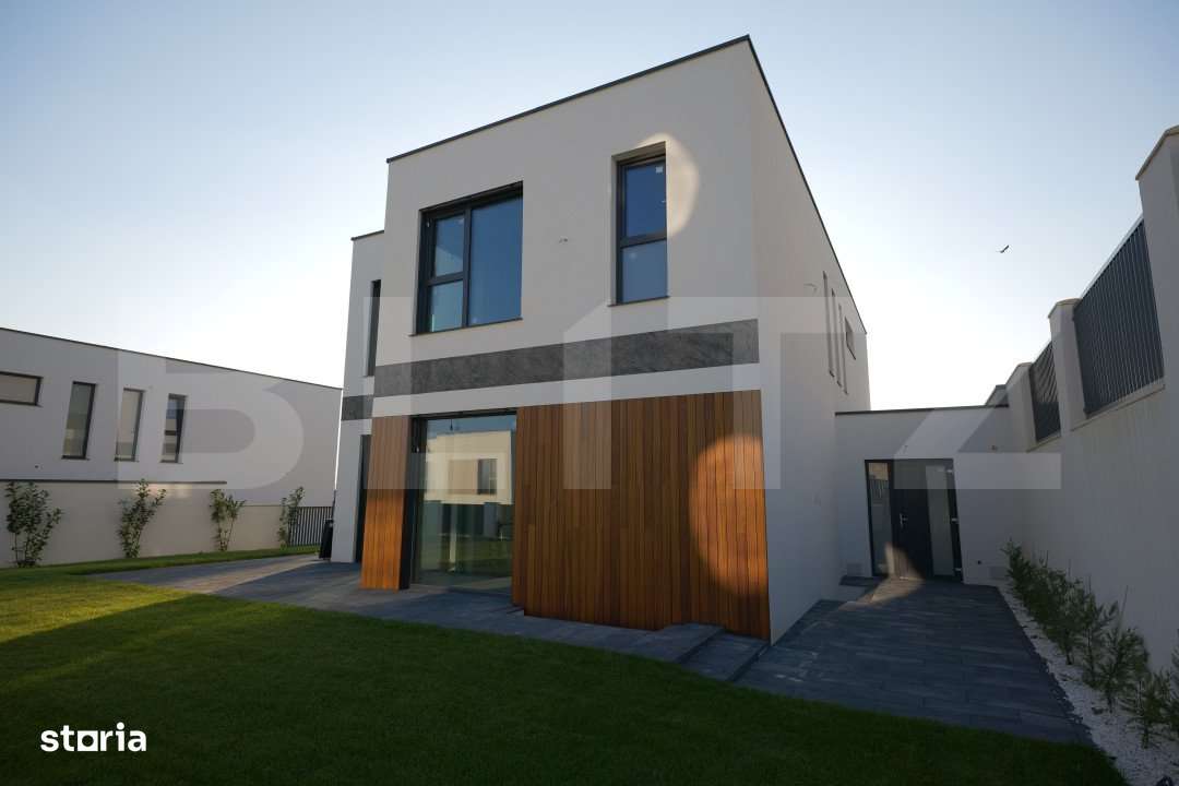 Vila Smart Home. Cu panouri solare, 4 dormitoare, birou si sauna. - Imagine principală: 3/19