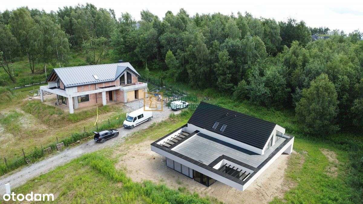 działka budowlana z fundamentem, Zielone wzgórze-5