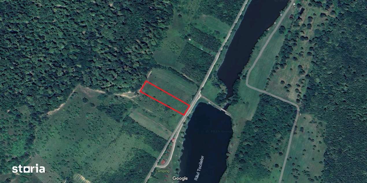 Teren extravilan 550mp  la drum ,spre vanzare in Tocile - Imagine principală: 5/5
