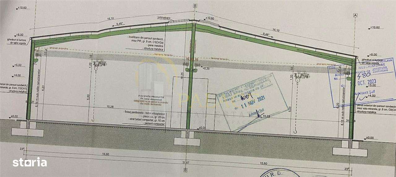 Hala noua pentru depozitare si productie - Imagine principală: 4/4
