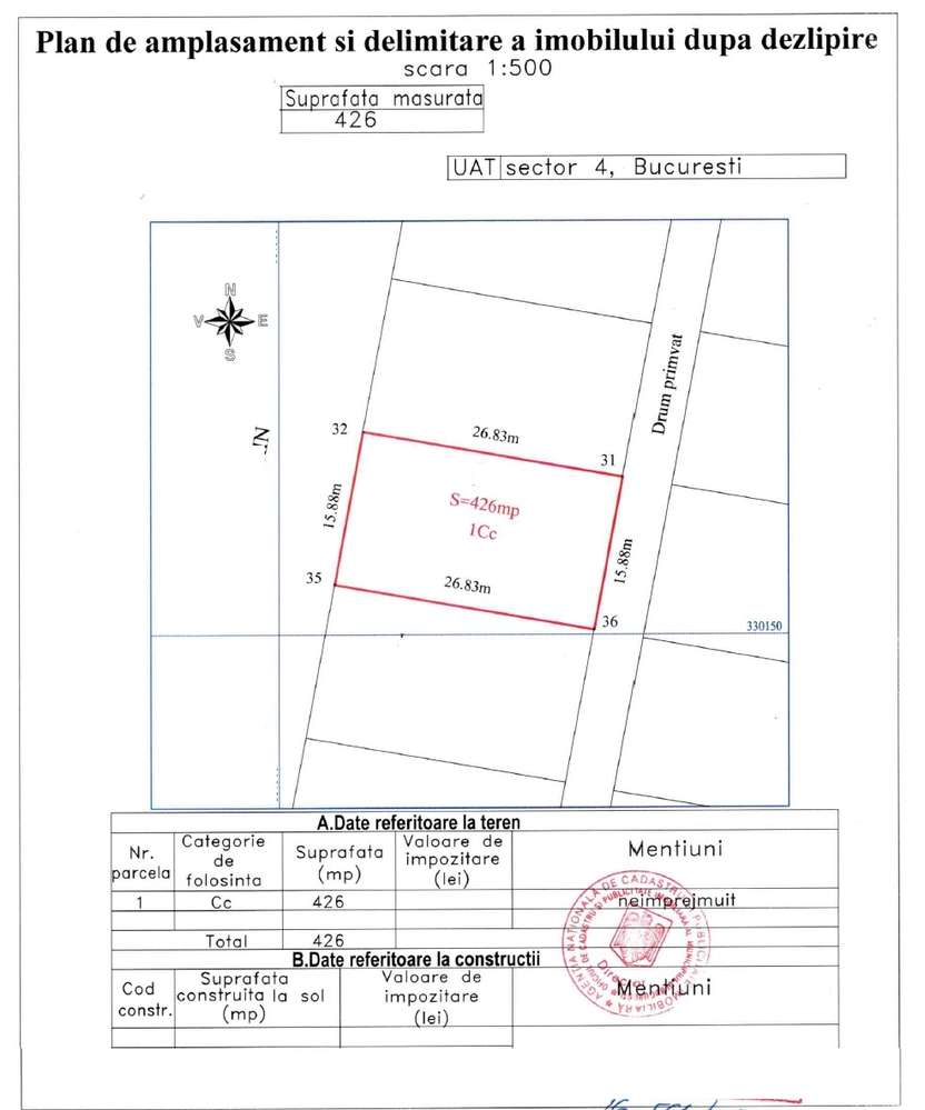 Berceni- zona Persu,Postalionului -Dealu Corbului, capat STB 241!-12