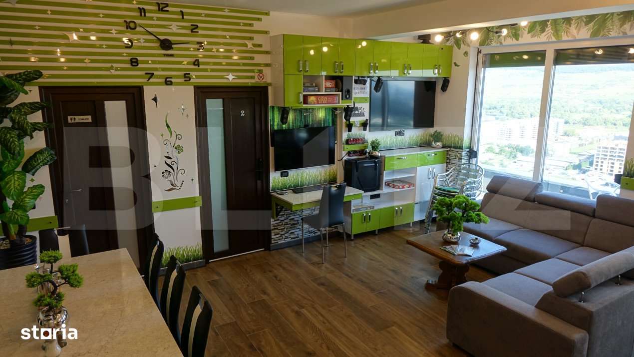 Penthouse mobilat si utilat langa VIVO Mall - Panorama impresionanta - Imagine principală: 4/10