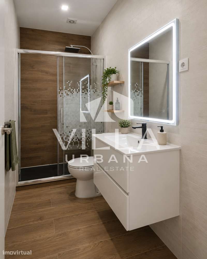 Apartamento T2 c/quintal na Cruz de Pau-11