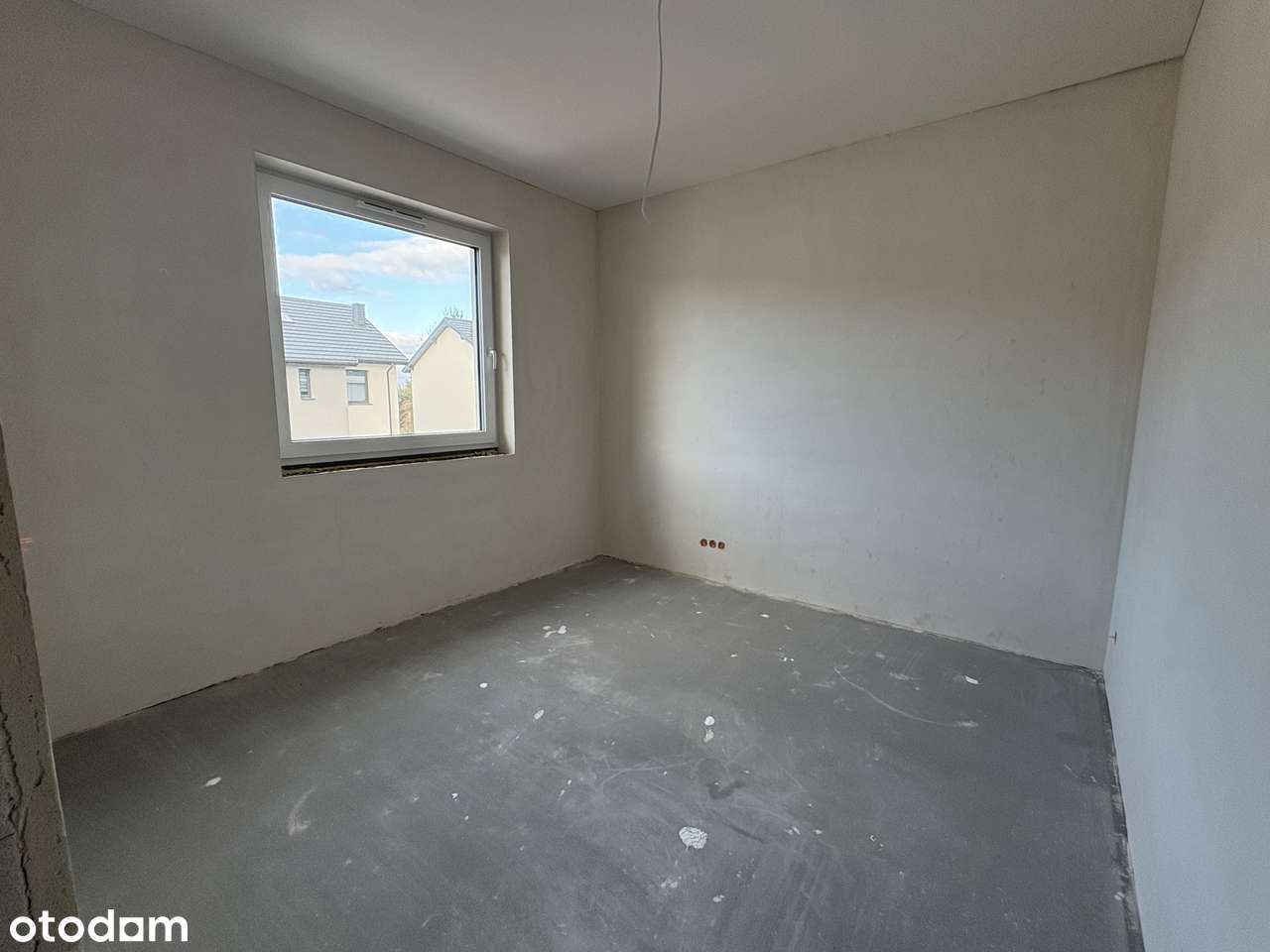 Segment z ogródkiem do wykończenia 77m2 | spokojna okolica, Bieniewice-9