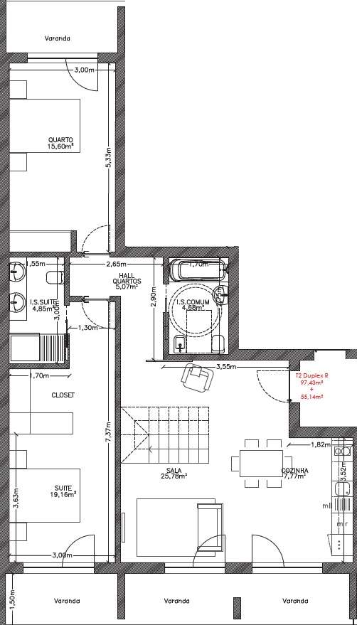 T2 Duplex, Avenida da Europa-10