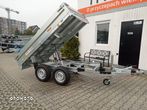 Neptun DOSTAWA! Przyczepa WYWROTKA wym. 256,5x148x30 Kiper HAMOWANA N20-420 2 kps PLATFORMA! Uchylana ręcznie lub za pomocą wkrętarki DMC 2700 kg GN251 - 11