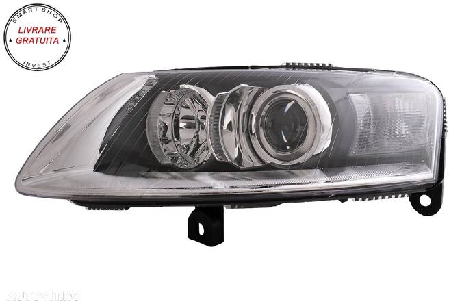 Faruri Xenon Audi A6 C6 4F (04.2004-2008) Fara AFS Chrome- livrare gratuita - 2