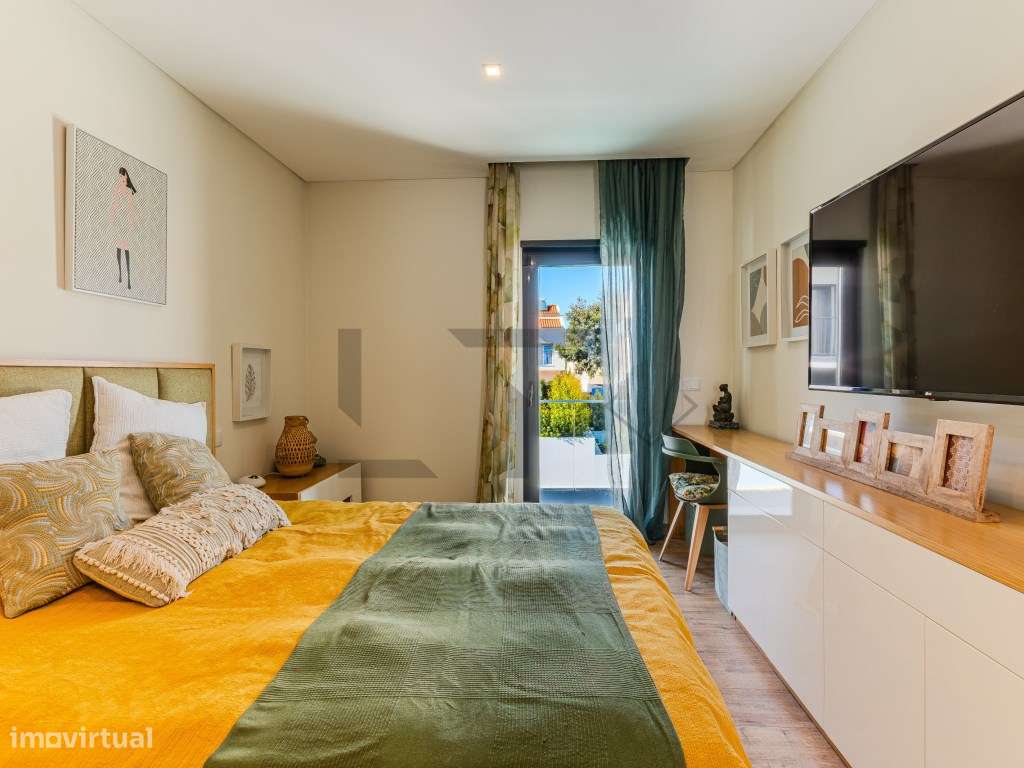 Fantástica Moradia T4 Moderna com Vista Mar, Jardim e Estacionament...-38