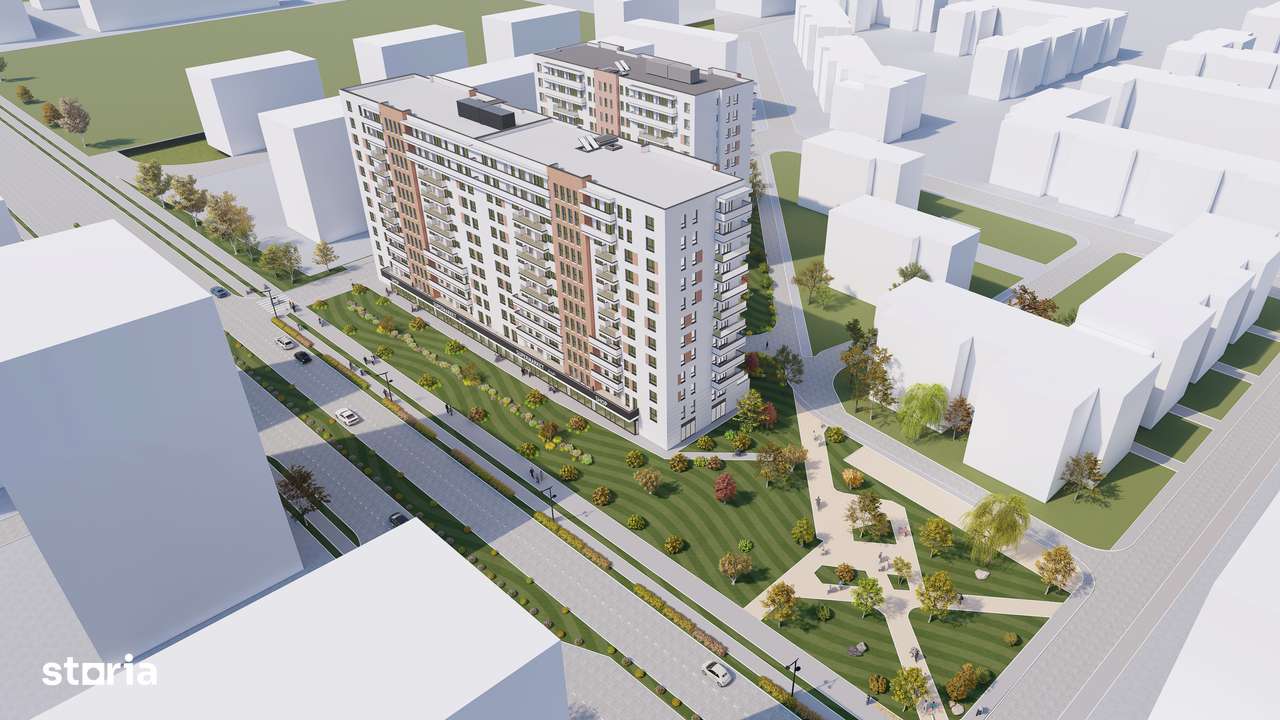 Apartament 4 camere, ansamblu nou- la bulevardul Valea Larga - Imagine principală: 4/12