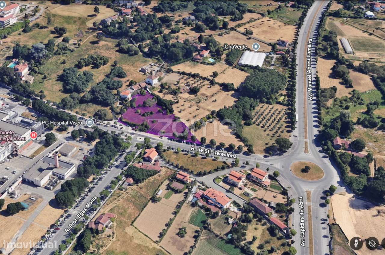 Terreno Premium Urbanizável H3C3 Região Central em Viseu - 4.651 m² - Grande imagem: 2/15