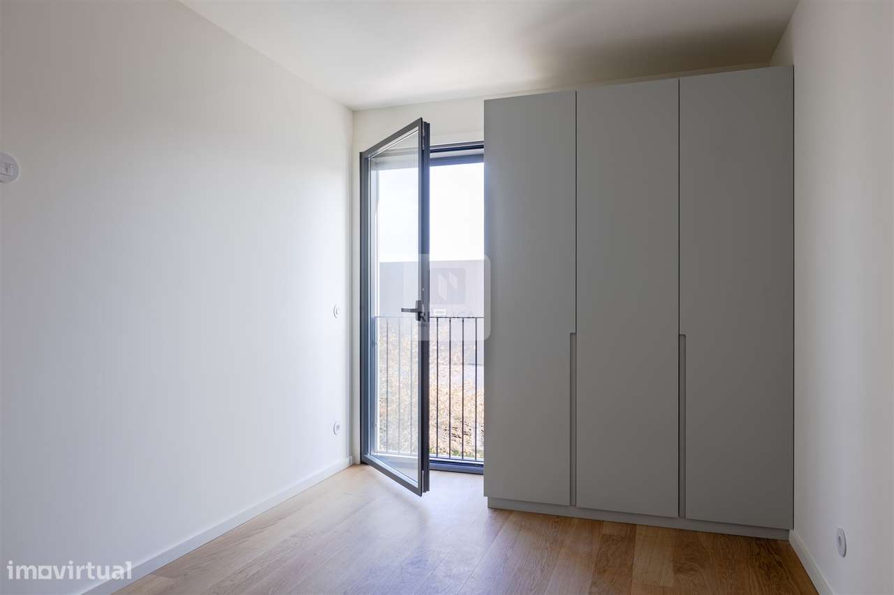 T3 com Varanda Vistas Mar Canidelo | T3 Gaia | Apartamento Le Parc-16