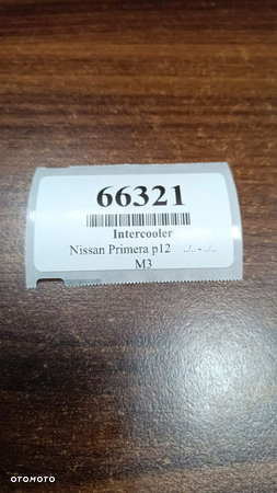 NISSAN PRIMERA P12 1.9 DCI INTERCOOLER - 9