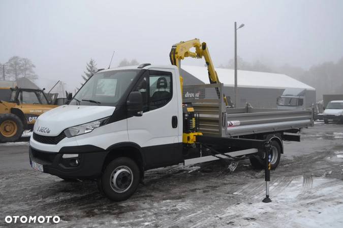 Iveco Daily 72-180 Nowy 3-stronny Wywrot Kiper Wywrotka HDS Żuraw HC 43A1 Jak Fassi F40 - 6