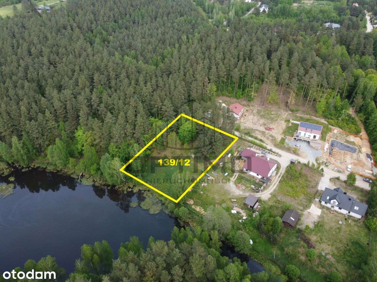 Wyjątkowa działka z widokiem na rozlewisko i las !-7