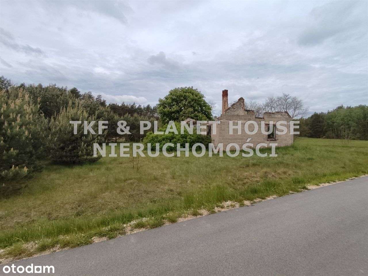 Działka z zabud. 4500 m2 Bogusławy gm. Paradyż - Pełny obrazek: 4/9