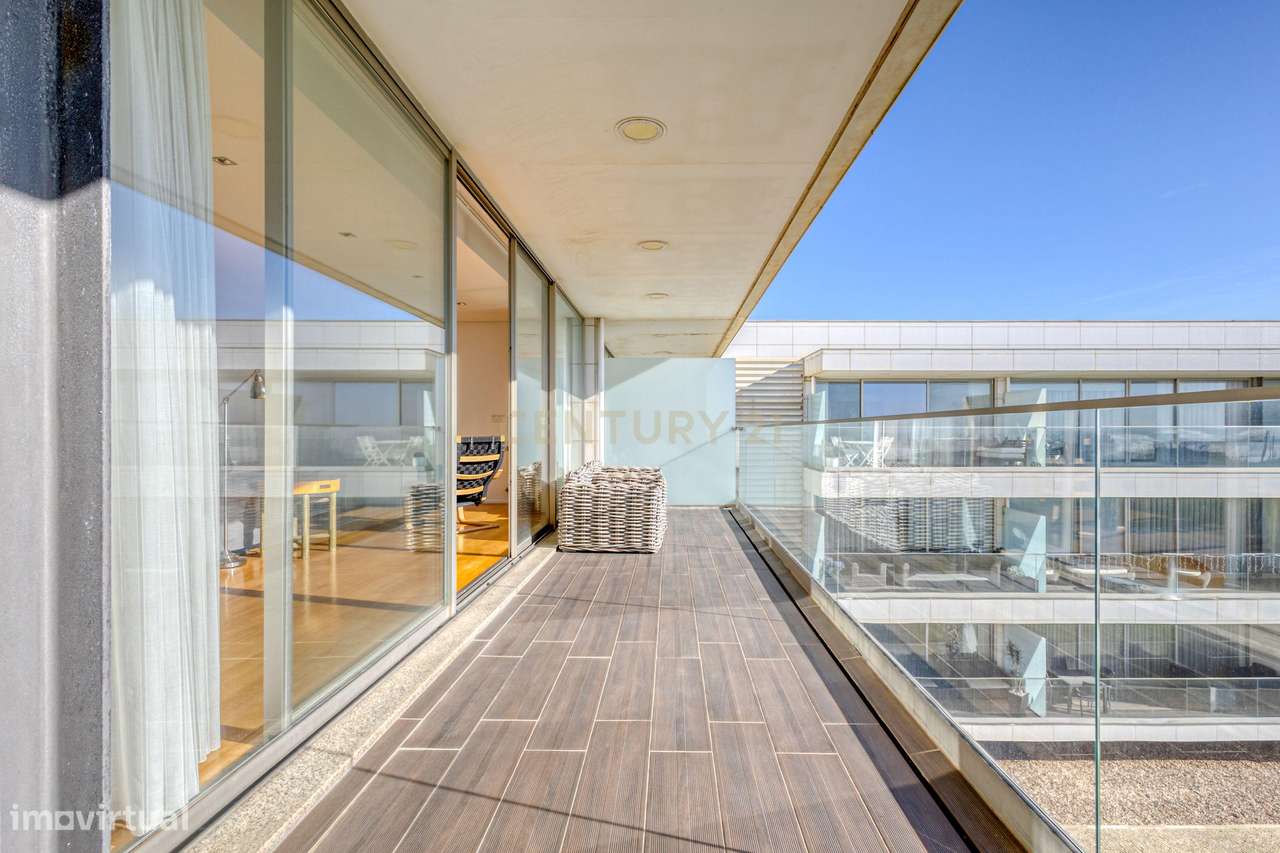 T3 na primeira linha de Praia com Piscina e Campo de Ténis - Grande imagem: 5/38