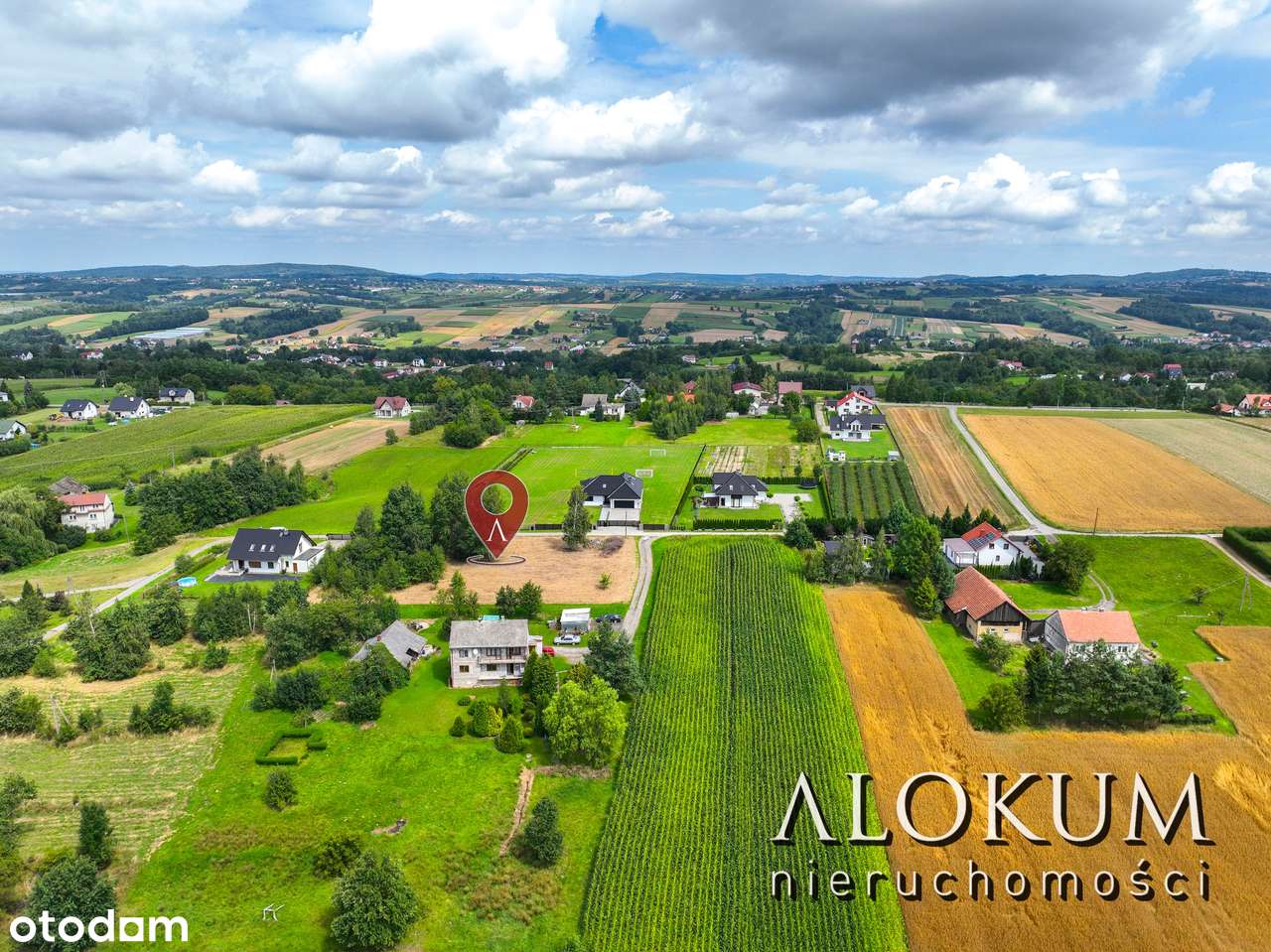 Słoneczne działki budowlane Łąkta Górna. - Pełny obrazek: 4/9