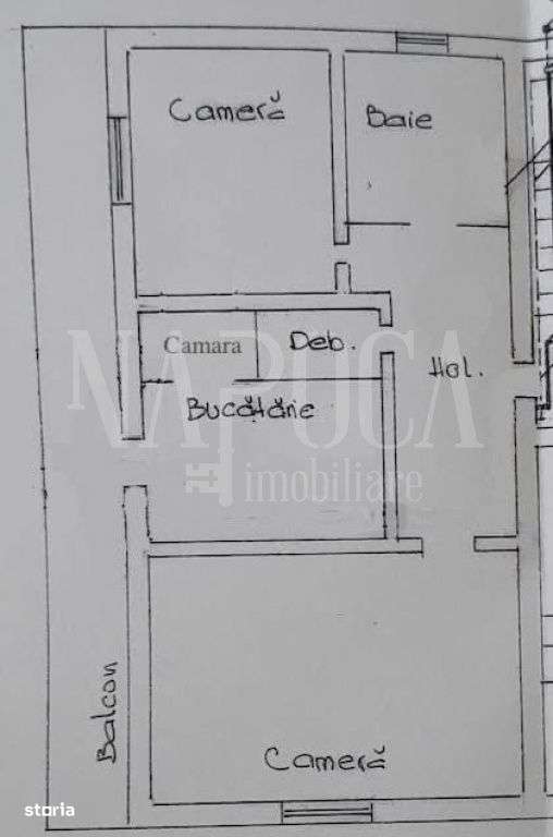 Apartament 2 camere de vanzare in Zorilor, Cluj Napoca - Imagine principală: 5/5