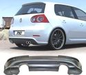 DIFUSOR TRASEIRO VW GOLF MK5 R32  DUPLA SAÍDA - 1