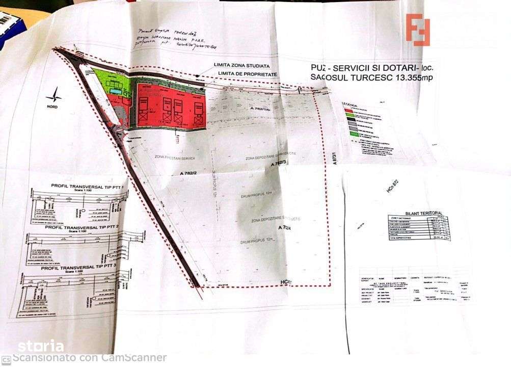 COMISION 0% Teren extravilan 13.350 mp, Sacosul Turcesc - Imagine principală: 2/3