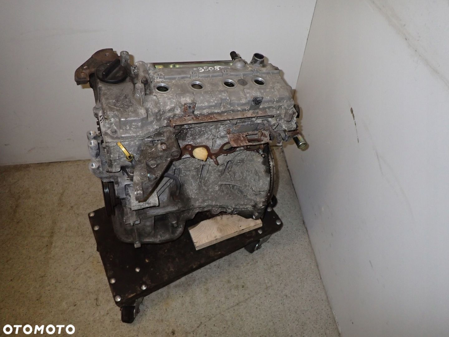 NISSAN MICRA K12 1.2i BENZYNA 02-09 SILNIK MOTOR CR12 - 1