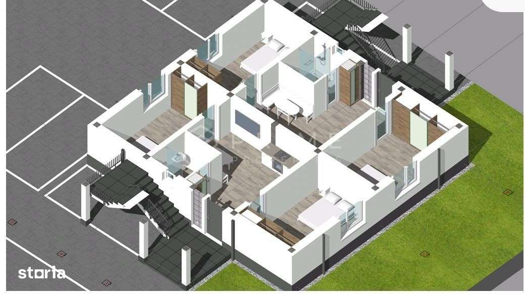 Apartament 2 camere de vânzare –bloc nou, zona 7 Noiembrie Sg. Mures - Imagine principală: 4/7