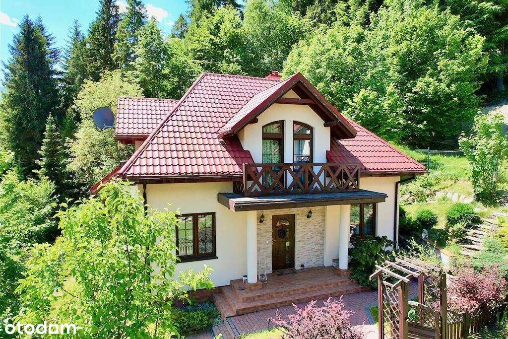 Stylowy dom w widokowym zakątku Szczyrku