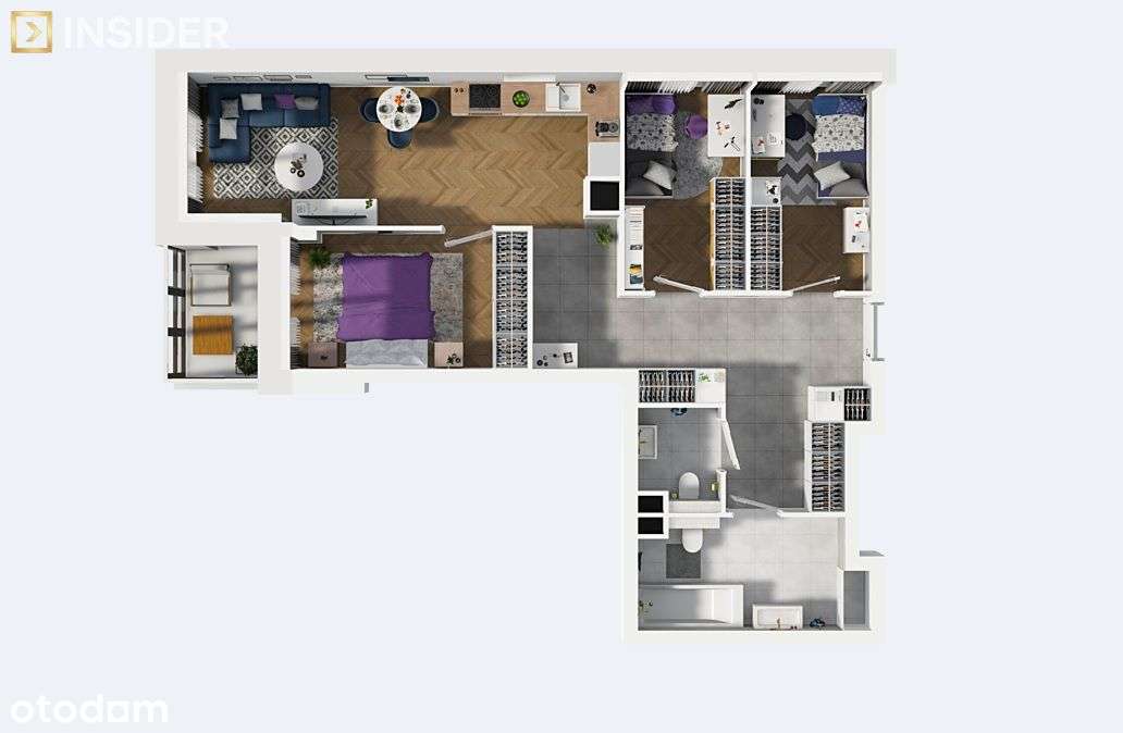 Gotowe do odbioru mieszkanie 4 pokojowe-12