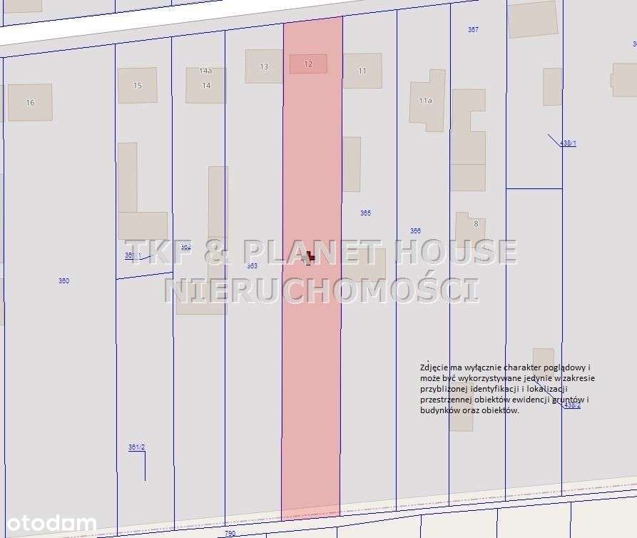 Działka 2200 m2 z domem do remontu, Szadkowice - Pełny obrazek: 4/4