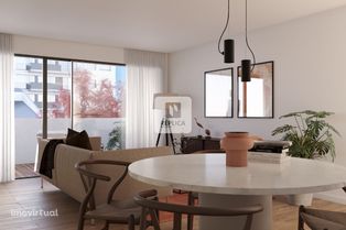 Apartamento T2 Novo com Varanda - Antas