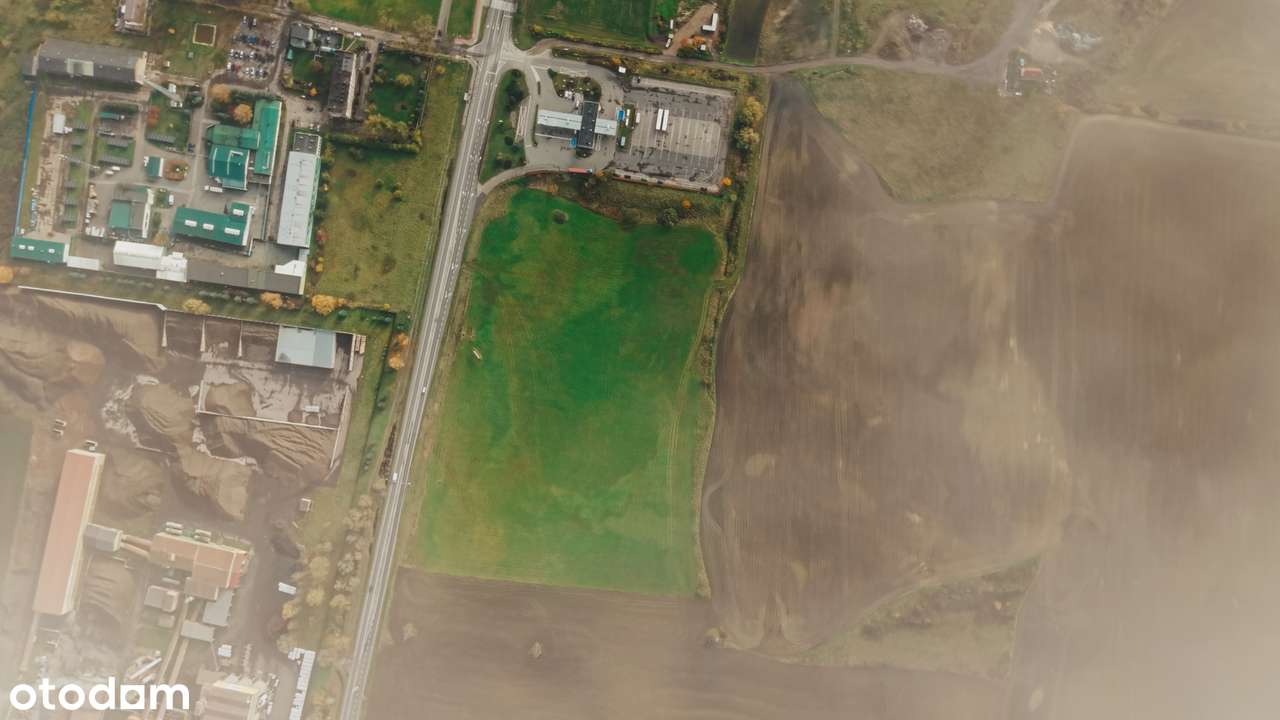 Teren inwestycyjny 5,13 ha bezpośrednio przy drodze DK91 – dawna  A1-4