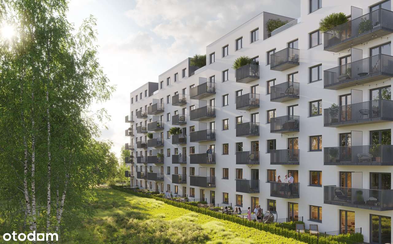 Z widokiem na zadrzewienie! Dwupoziomowe mieszkanie Jasielska Poznań - Pełny obrazek: 5/19