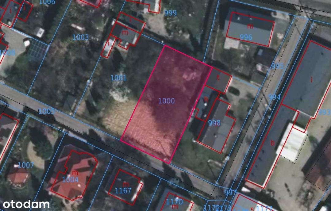 Działka budowlana na sprzedaż 712 m2, Sosnowiec ul. Kmieca Pogoń