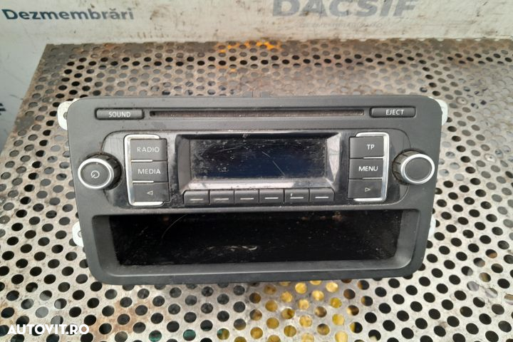 Radio cd 5K0035156A Volkswagen VW Caddy 3 (facelift)  [din 2010 pana - 4