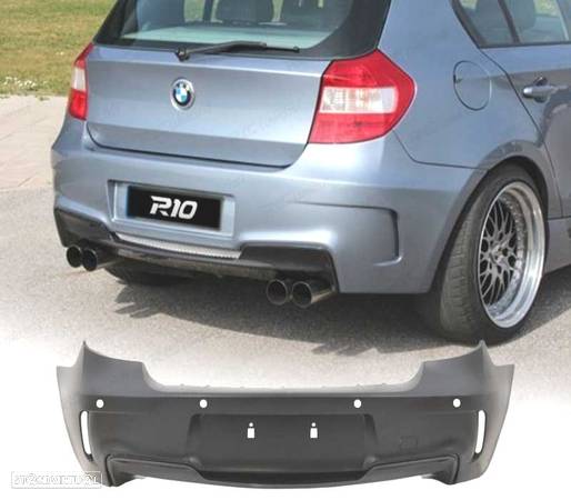 PÁRA-CHOQUES TRASEIRO PARA BMW E81 E87 LOOK M1 04-11 PDC - 1