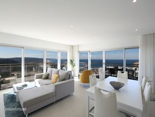 Apartamento T2 com vista panorâmica de mar, em condomínio com pisci... - Grande imagem: 4/36