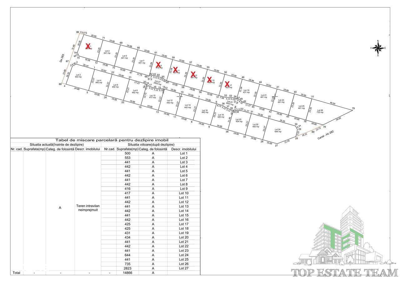 Teren 550mp Otopeni - zona 23 August - Imagine principală: 3/3