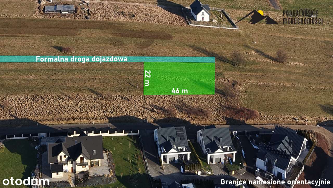 Widokowa działka budowlana w Nowym Targu-1